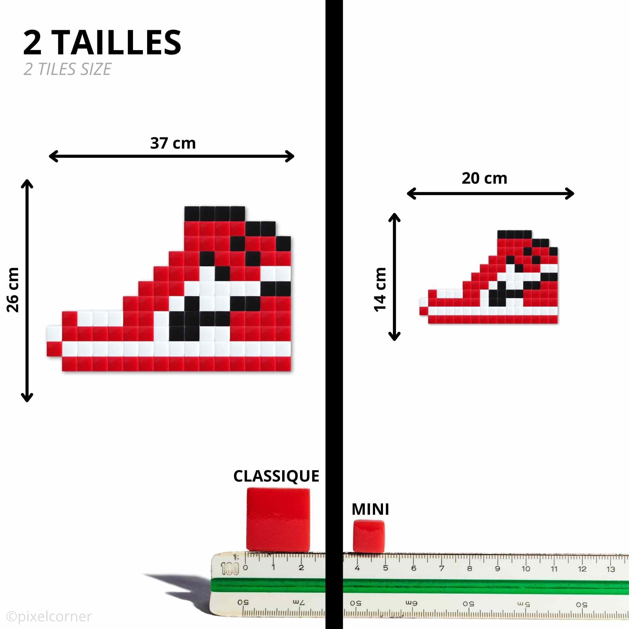 La Sneaker(s) - Art kit mosaïque Pixel Corner